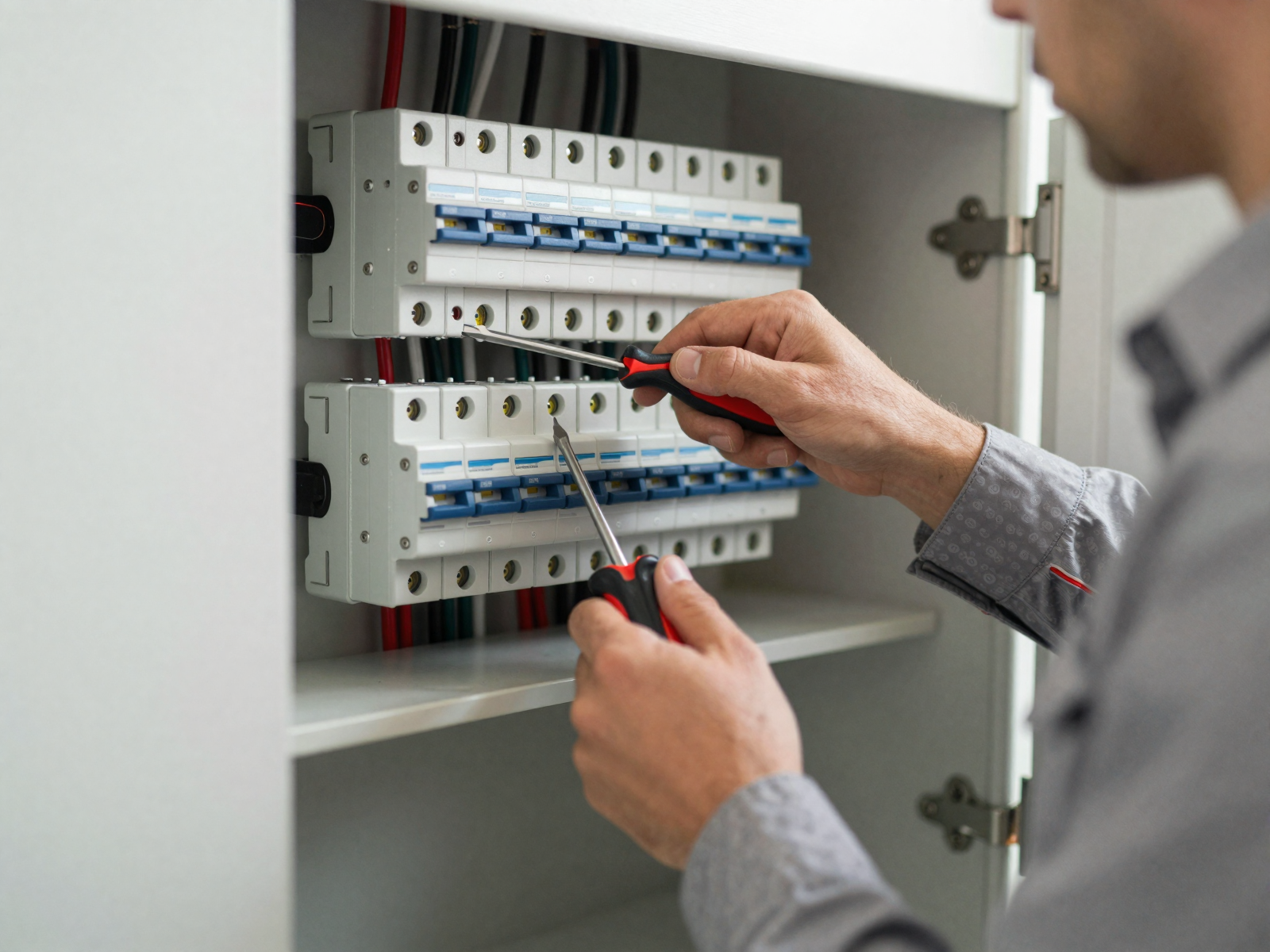 Electrical panel installation